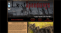 Desktop Screenshot of lostspeedways.com